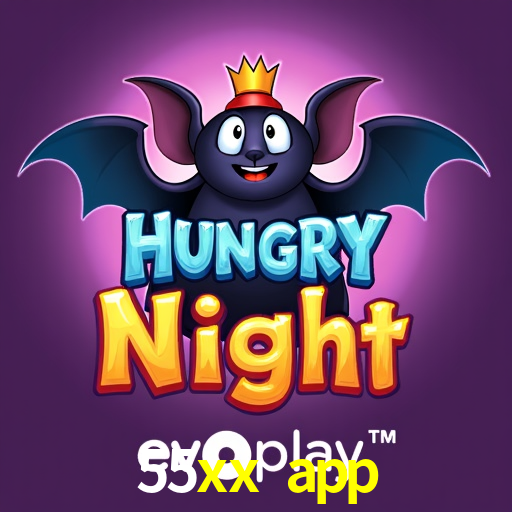 Imagem promocional da 55xx app mostrando a plataforma e suas vantagens